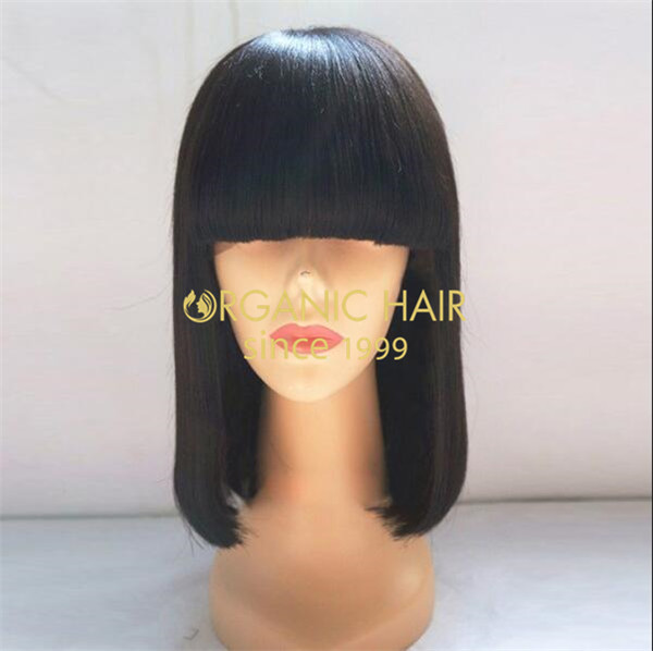 China factory cheap synthetic lace front wigs wholesale